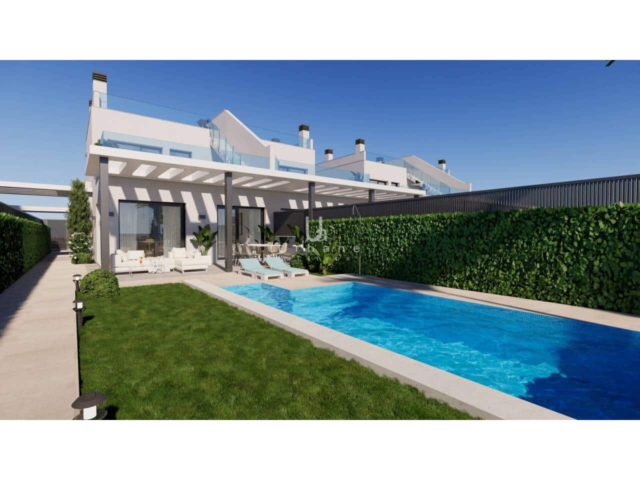 3 chambre Villa/Maison à vendre à Los Narejos avec piscine garage - 1 050 000 € (Ref: 8931743)