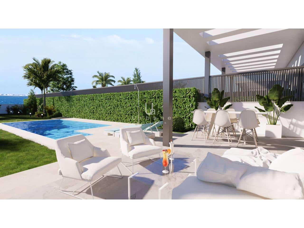 3 chambre Villa/Maison à vendre à Los Narejos avec piscine garage - 1 050 000 € (Ref: 8931743)