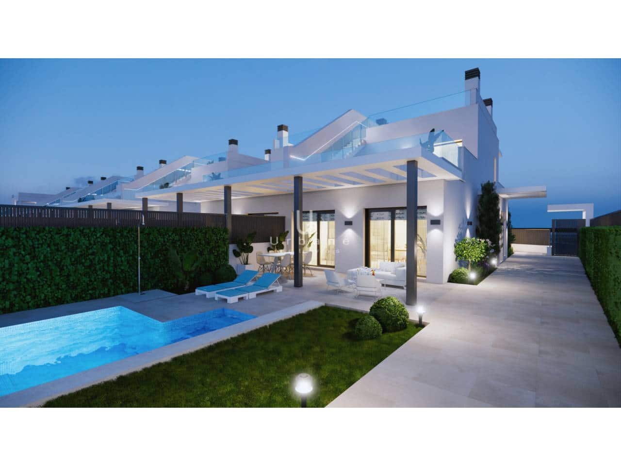 3 chambre Villa/Maison à vendre à Los Narejos avec piscine garage - 1 050 000 € (Ref: 8931743)