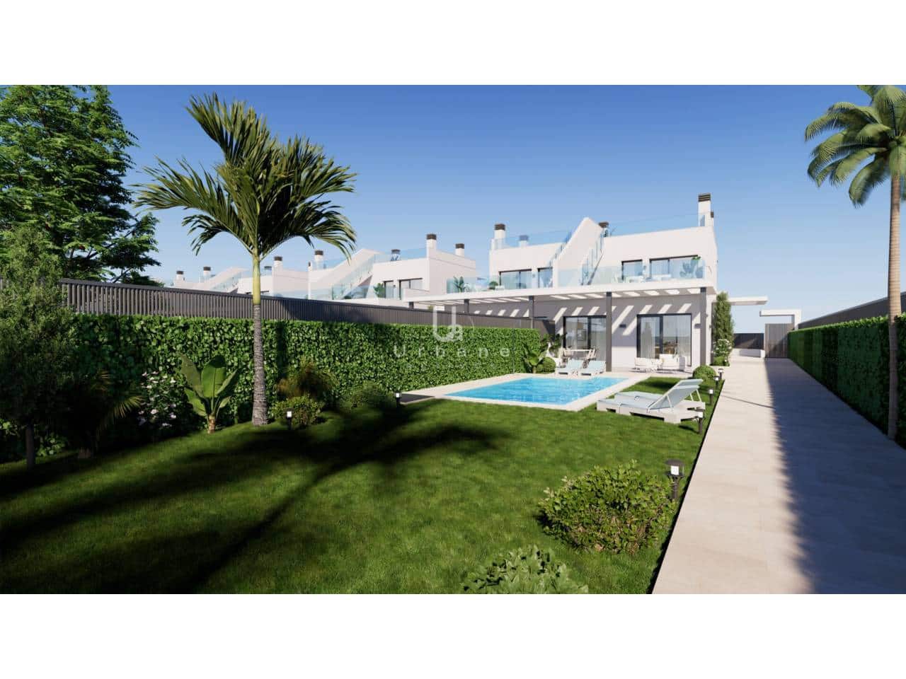 3 chambre Villa/Maison à vendre à Los Narejos avec piscine garage - 1 050 000 € (Ref: 8931743)