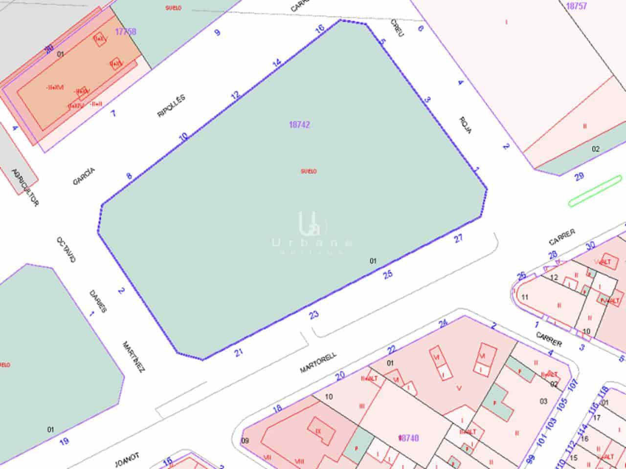 Building Plot for sale in Alzira - € 2,730,000 (Ref: 8970996)