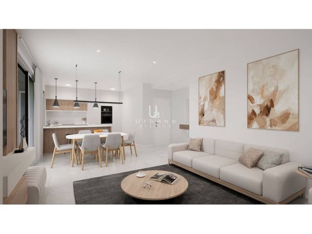 3 makuuhuone Asunto myytävänä paikassa Los Narejos, Los Alcázares mukana uima-altaan 
autotalli - 324 900 € (Ref: 8987858)