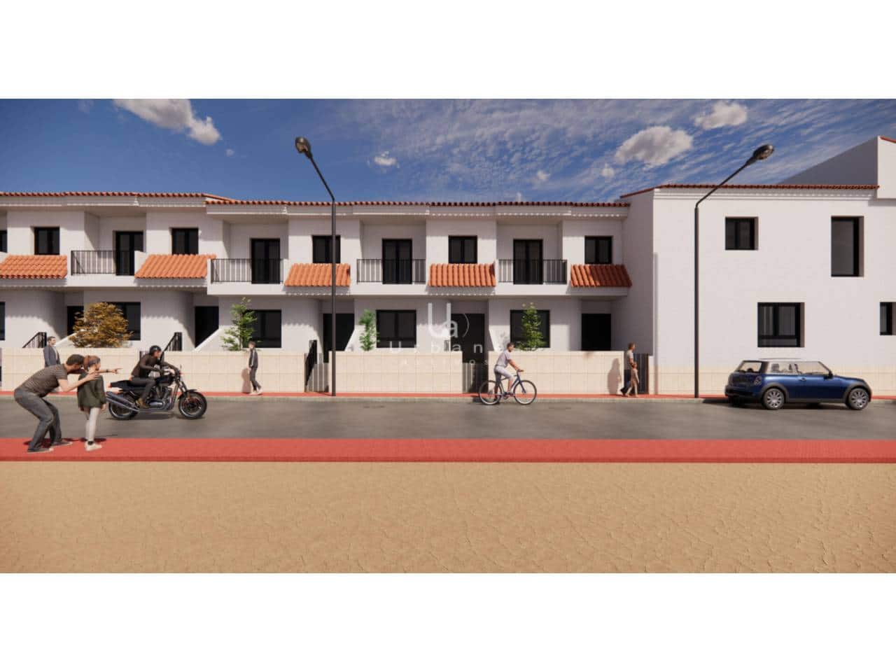 3 soveværelse Rækkehus til salg i Javali Nuevo med garage - € 163.000 (Ref: 9000892)