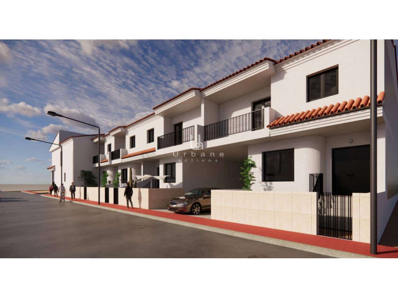 3 soveværelse Rækkehus til salg i Javali Nuevo med garage - € 163.000 (Ref: 9000892)