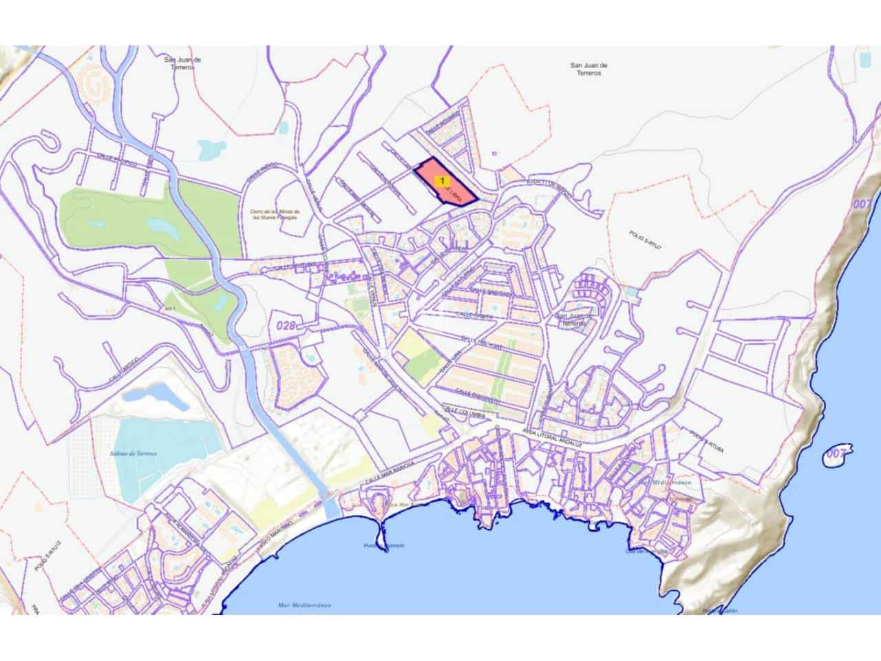 Byggegrund til salg i San Juan de los Terreros - € 598.000 (Ref: 9050638)