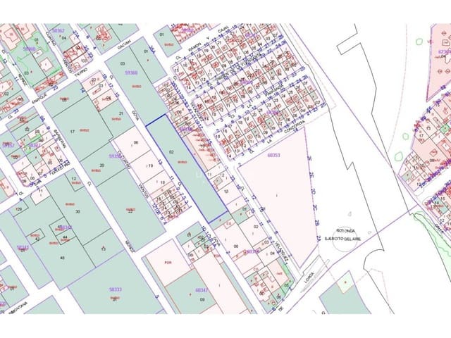 Rakentamaton maa myytävänä paikassa Sangonera la Seca, Murcia kaupunki - 34 000 € (Ref: 9193491)