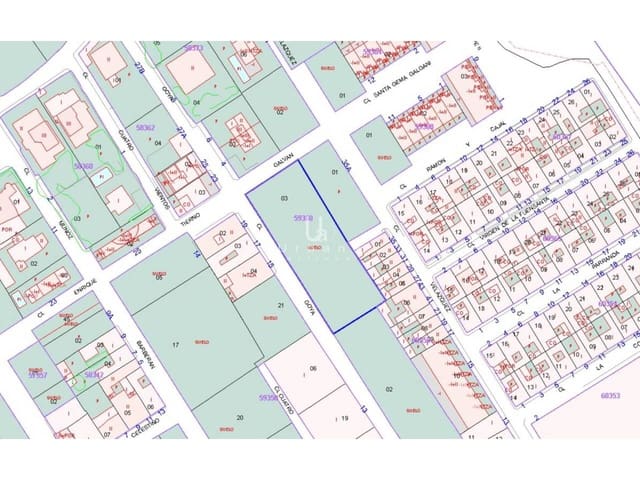 Rakentamaton maa myytävänä paikassa Sangonera la Seca, Murcia kaupunki - 34 000 € (Ref: 9193491)