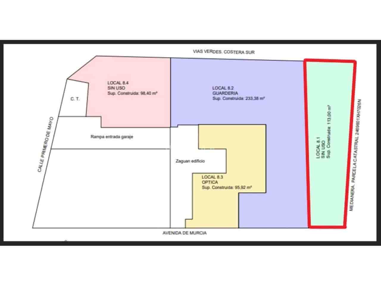 Commerciale da affittare in Los Ramos - 350 € (Rif: 9303079)