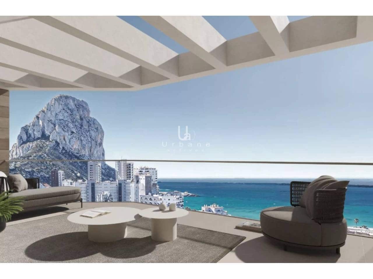 Piso de 4 habitaciones en Calpe / Calp en venta con piscina garaje - 1.017.000 € (Ref: 9326014)