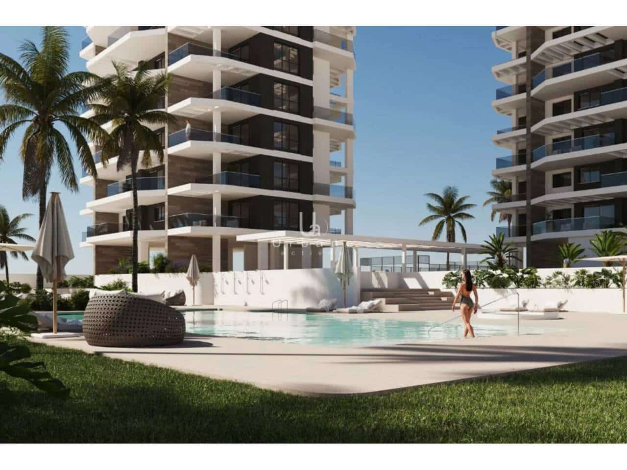Piso de 4 habitaciones en Calpe / Calp en venta con piscina garaje - 1.017.000 € (Ref: 9326014)