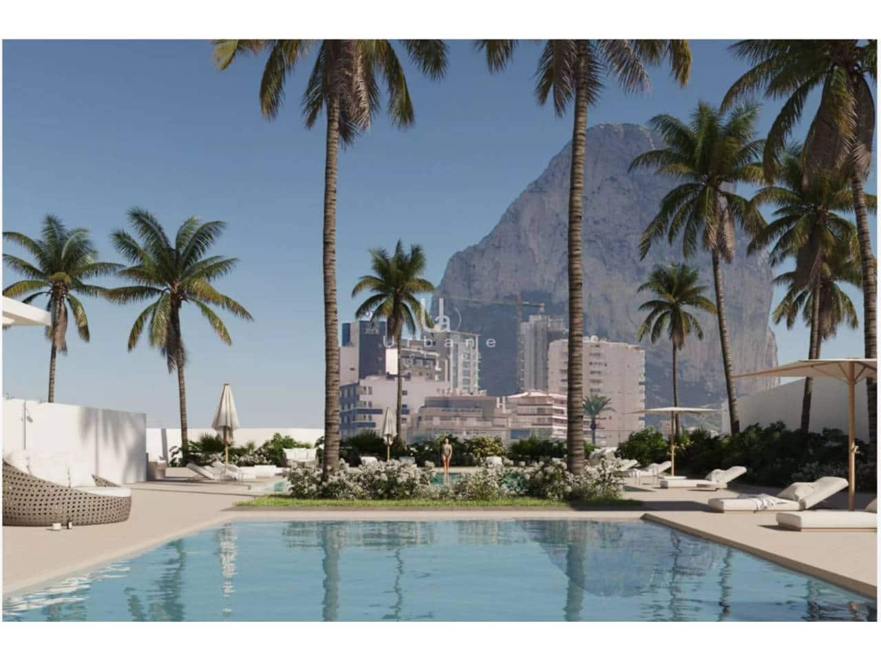 2 sovrum Lägenhet till salu i Calpe / Calp med pool garage - 472 000 € (Ref: 9340734)