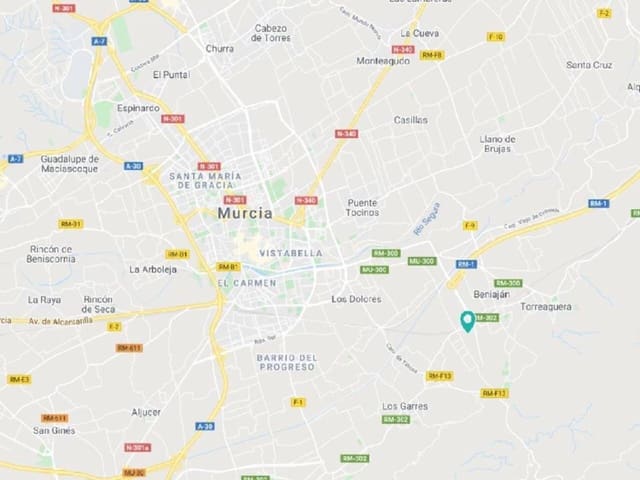 Rakentamaton maa myytävänä paikassa San José de la Vega, Murcia kaupunki - 131 000 € (Ref: 9344584)