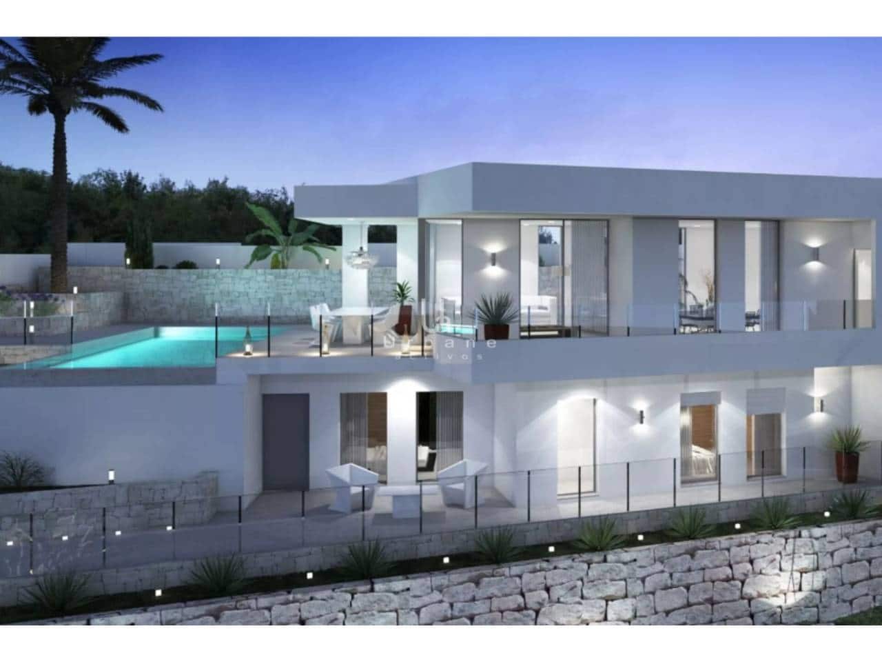 3 sypialnia Willa na sprzedaż w Moraira z basenem garażem - 1 195 000 € (Ref: 9344585)