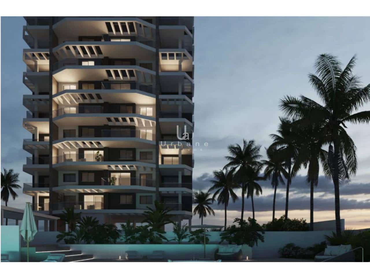 2 sovrum Lägenhet till salu i Calpe / Calp med pool garage - 491 000 € (Ref: 9366856)