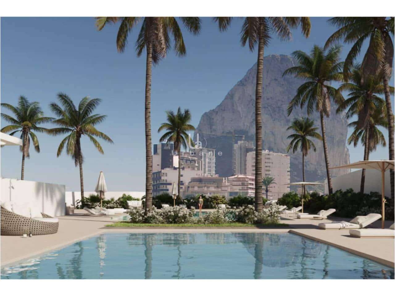 2 sovrum Lägenhet till salu i Calpe / Calp med pool garage - 491 000 € (Ref: 9366856)