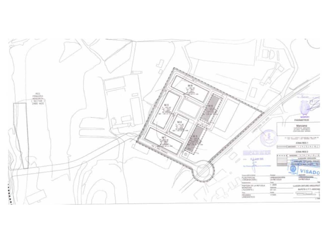 Tomt till salu i Monovar / Monover - 120 000 € (Ref: 9395617)