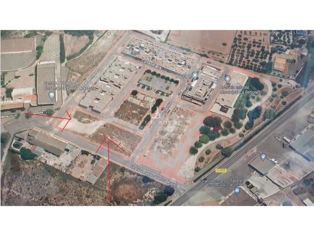 Tomt till salu i Monóvar / Monóver - 120 000 € (Ref: 9395617)