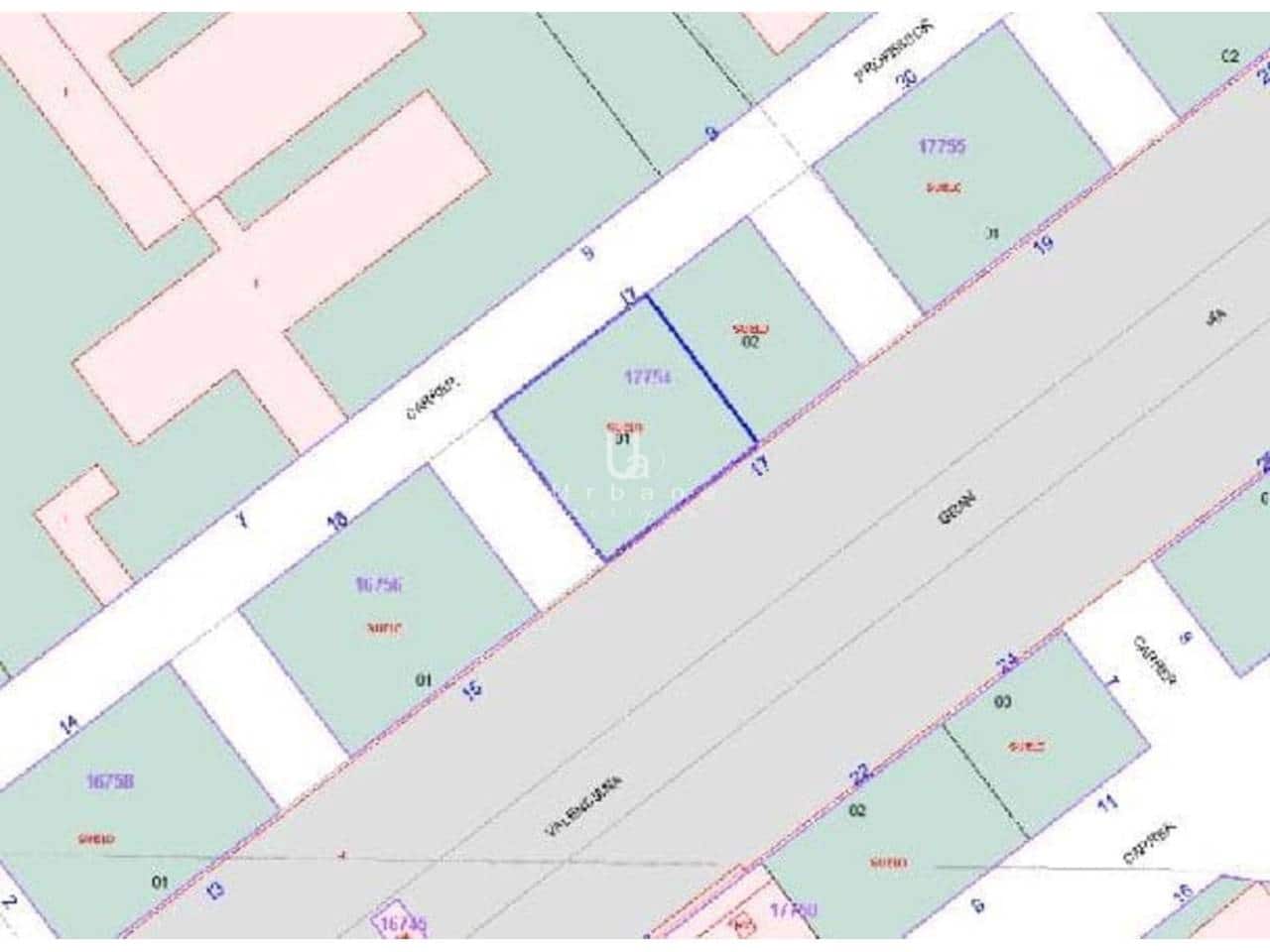 Ubebygd land til salgs i Alzira - € 145 000 (Ref: 9636261)