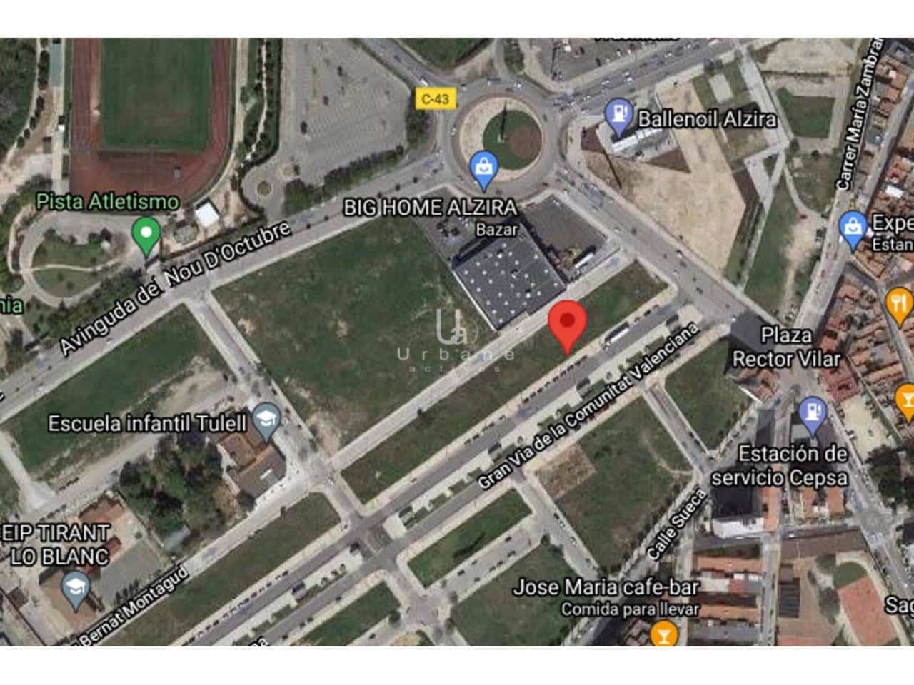 Teren niezagospodarowany na sprzedaż w Alzira - 285 000 € (Ref: 9636262)