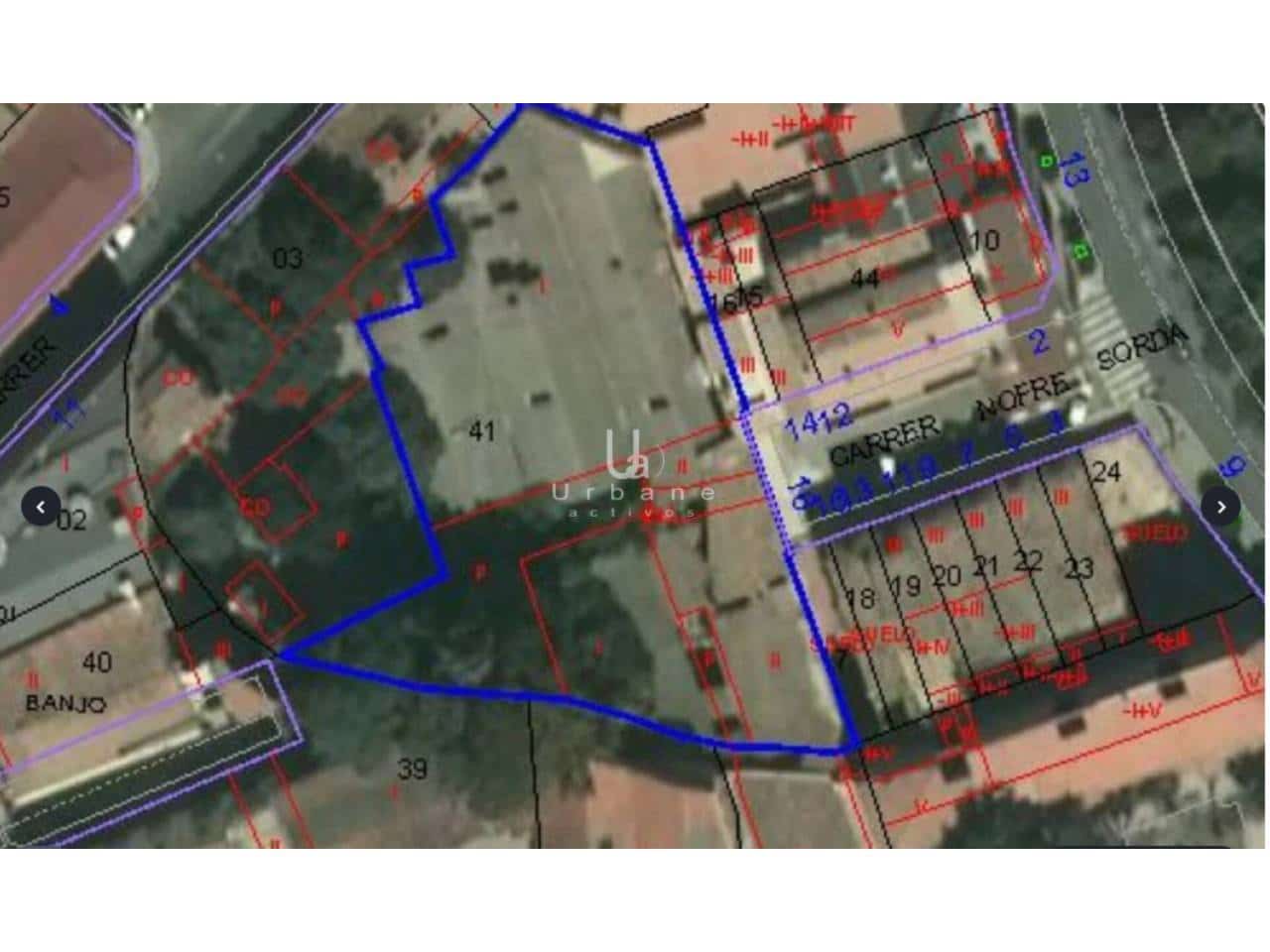 Byggetomt til salgs i Alcoy / Alcoi - € 137 500 (Ref: 9669842)