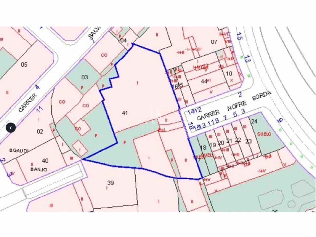 Byggetomt til salgs i Alcoy / Alcoi - € 137 500 (Ref: 9669842)