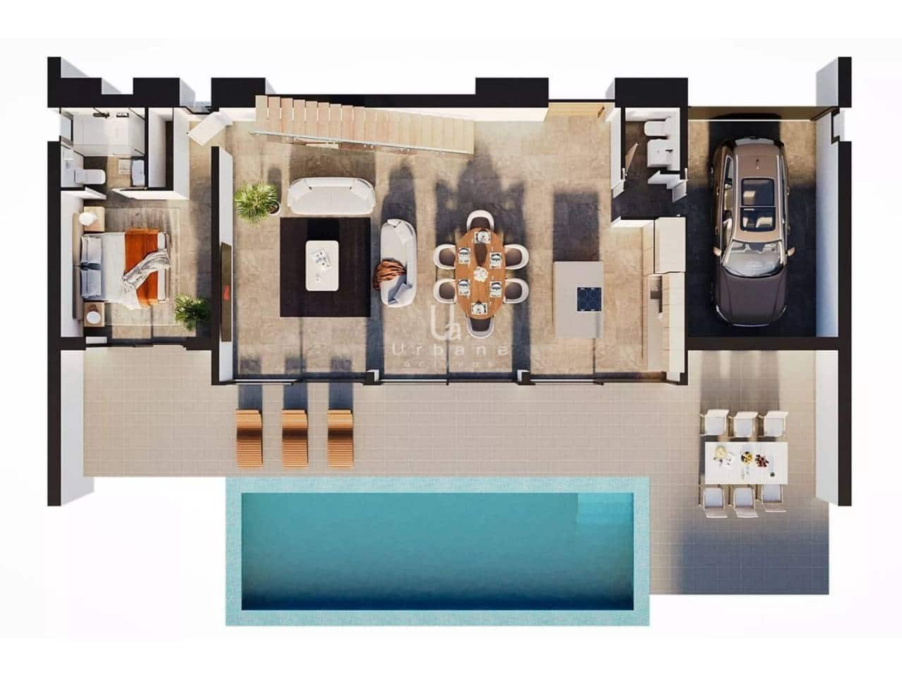 3 bedroom Villa for sale in Calpe / Calp with pool garage - € 1,099,000 (Ref: 9734218)