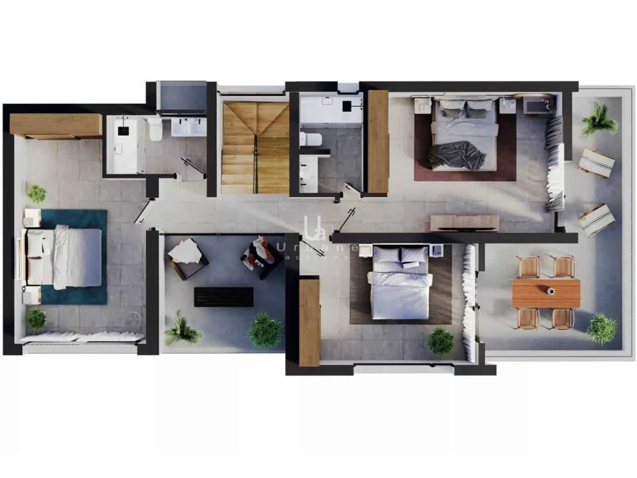 3 sypialnia Willa na sprzedaż w Calpe / Calp z basenem garażem - 975 000 € (Ref: 9734221)