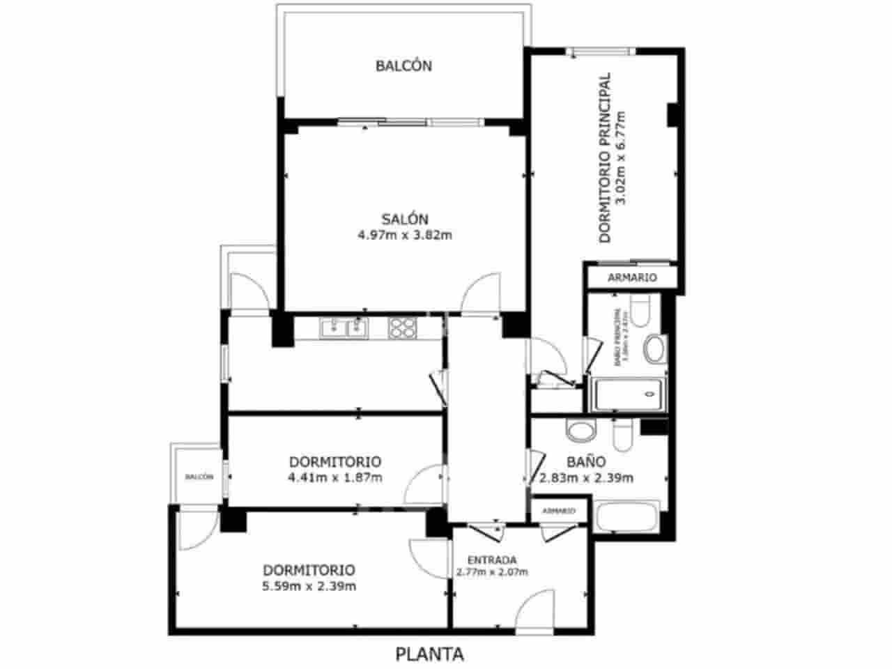 3 slaapkamer Flat te koop in La Pobla de Farnals met zwembad - € 239.500 (Ref: 9790071)