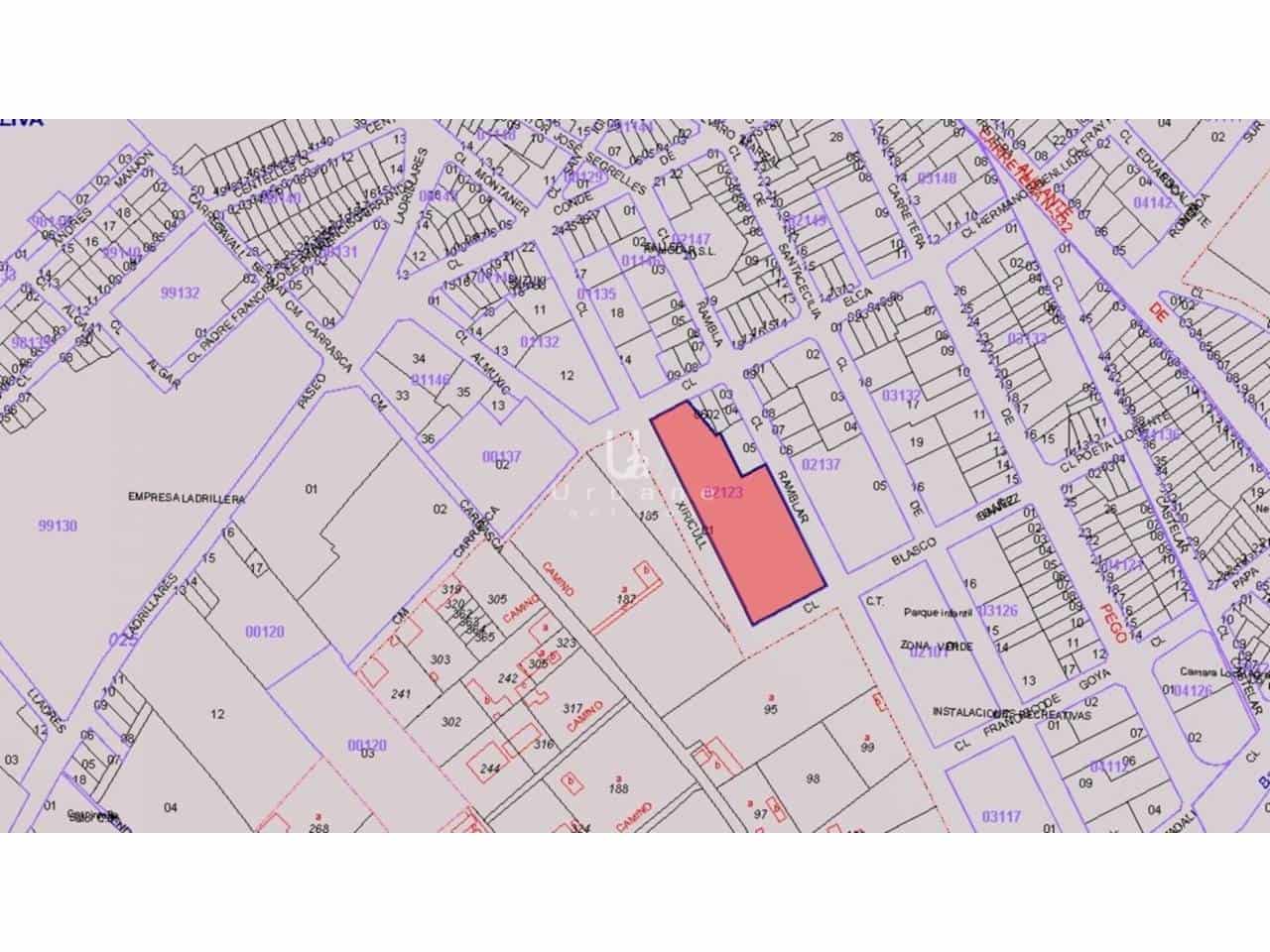 Ubebygd land til salgs i Oliva - € 753 000 (Ref: 9793915)