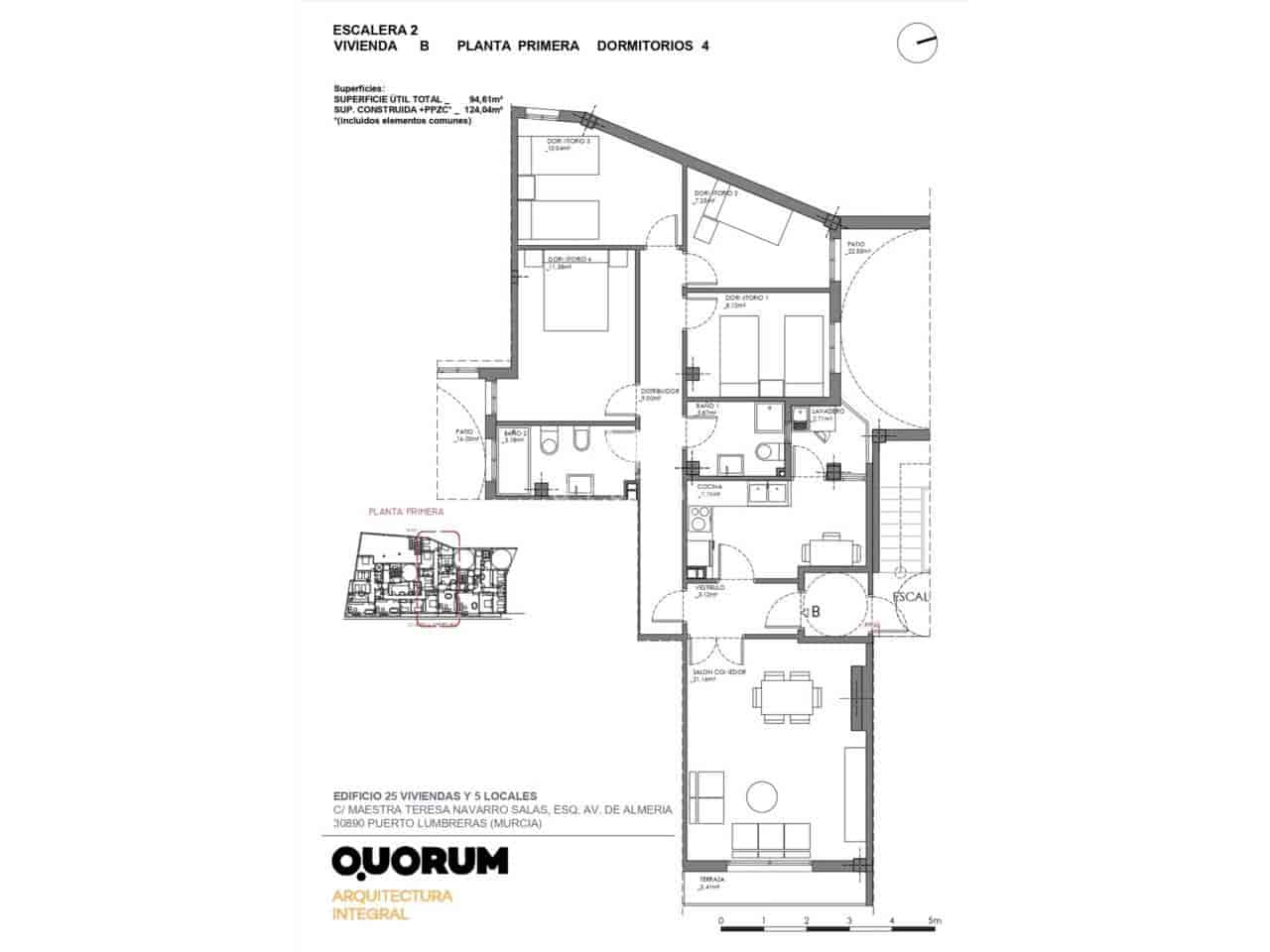 3 bedroom Apartment for sale in Puerto Lumbreras with garage - € 142,800 (Ref: 9793921)