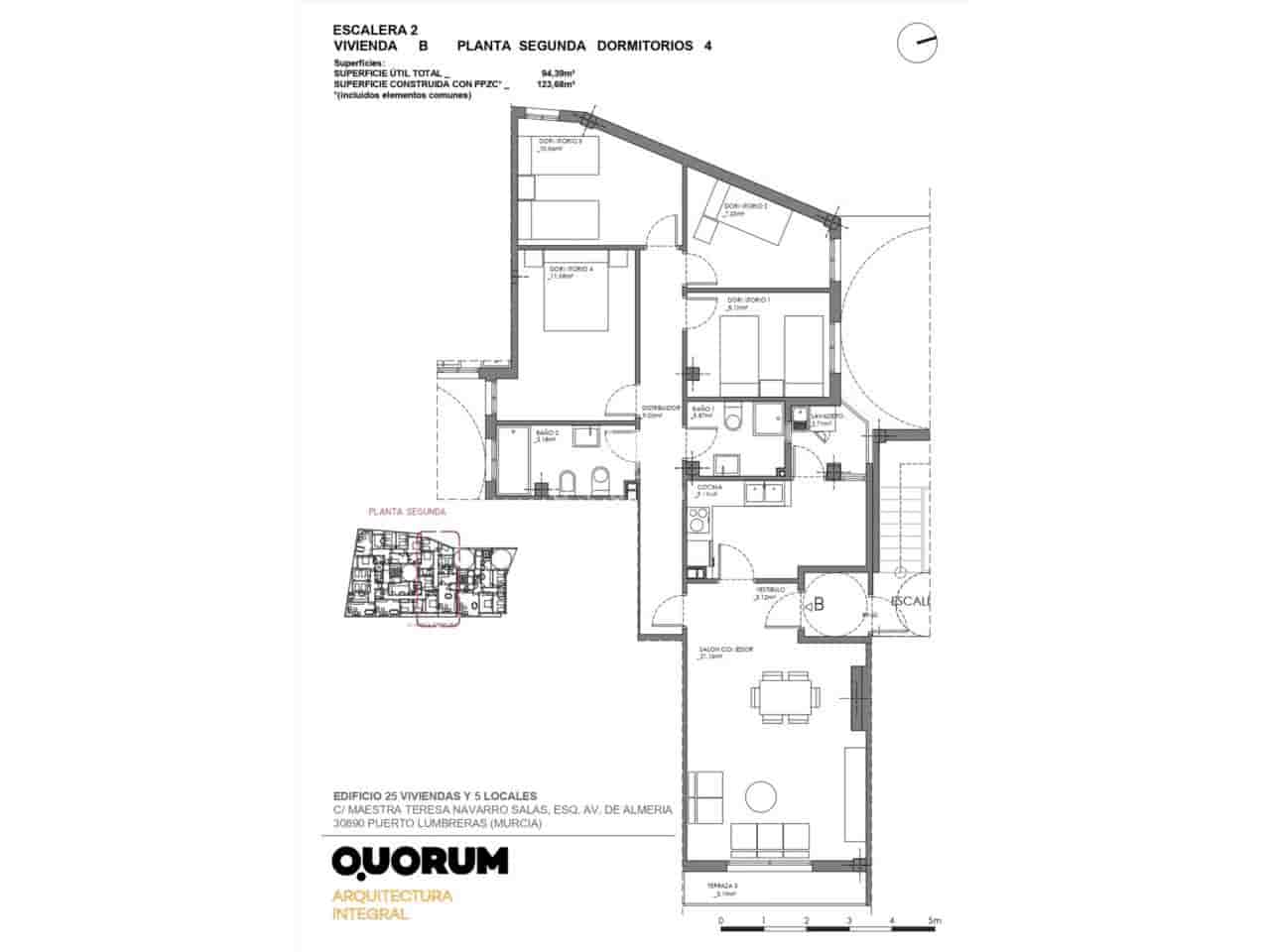 3 bedroom Apartment for sale in Puerto Lumbreras with garage - € 142,800 (Ref: 9793921)