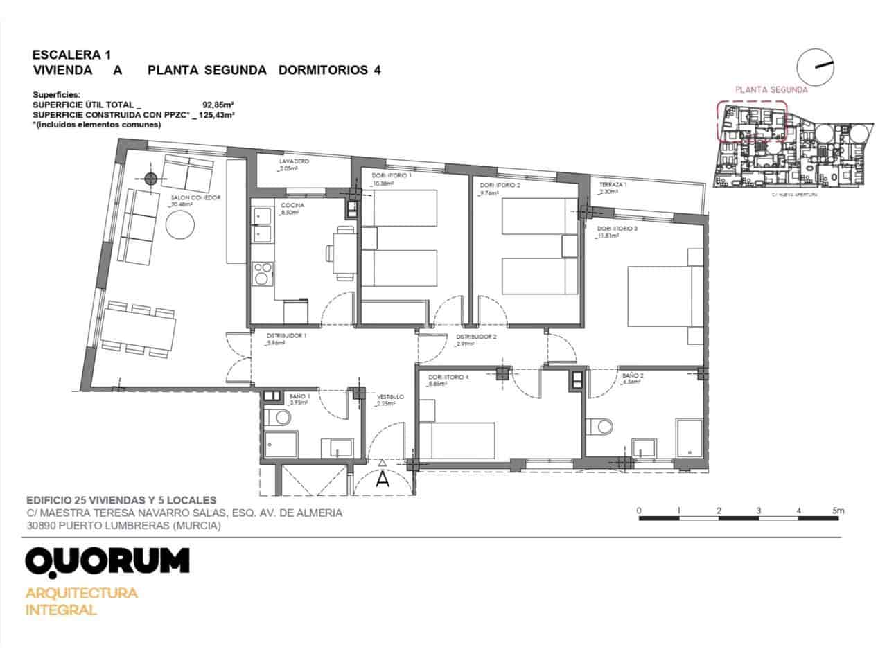 3 bedroom Apartment for sale in Puerto Lumbreras with garage - € 142,800 (Ref: 9793921)