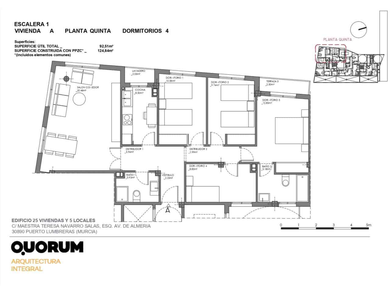 3 bedroom Apartment for sale in Puerto Lumbreras with garage - € 142,800 (Ref: 9793921)