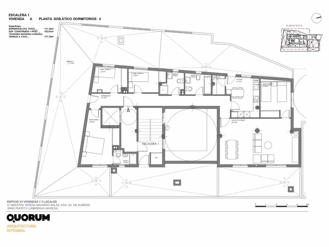 3 bedroom Apartment for sale in Puerto Lumbreras with garage - € 142,800 (Ref: 9793921)