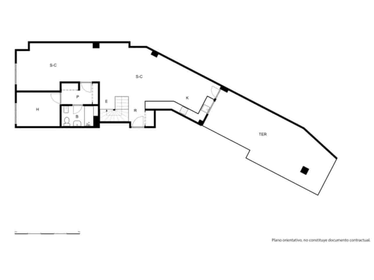2 quarto Penthouse para venda em Valencia cidade com garagem - 726 000 € (Ref: 9798497)