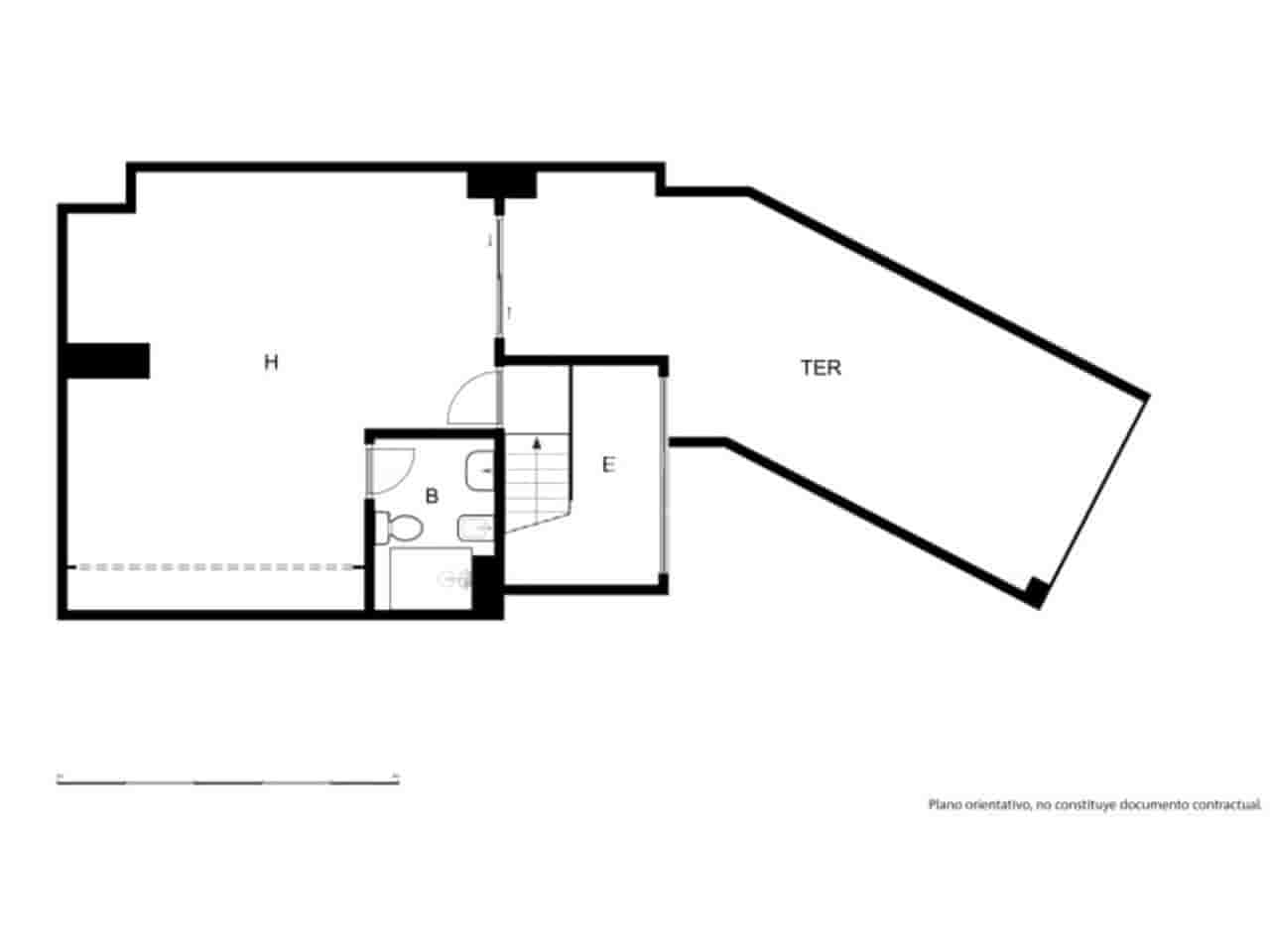 2 quarto Penthouse para venda em Valencia cidade com garagem - 726 000 € (Ref: 9798497)