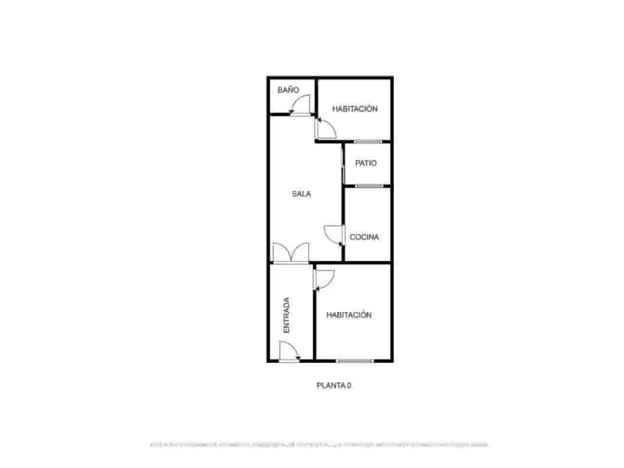 Casa de 2 habitaciones en Alginet en venta - 49.000 € (Ref: 9821900)
