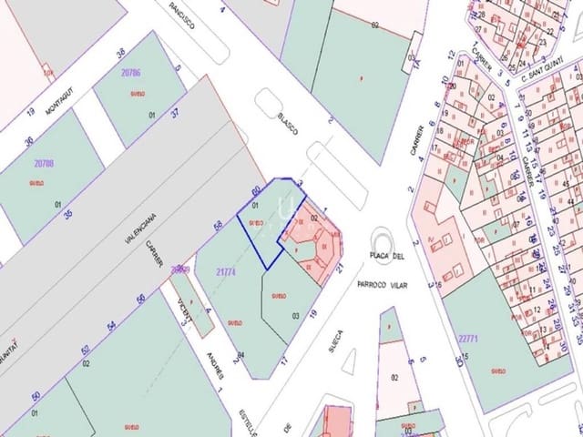 Grunde uden byggetilladelser til salg i Alzira - € 324.000 (Ref: 9824525)