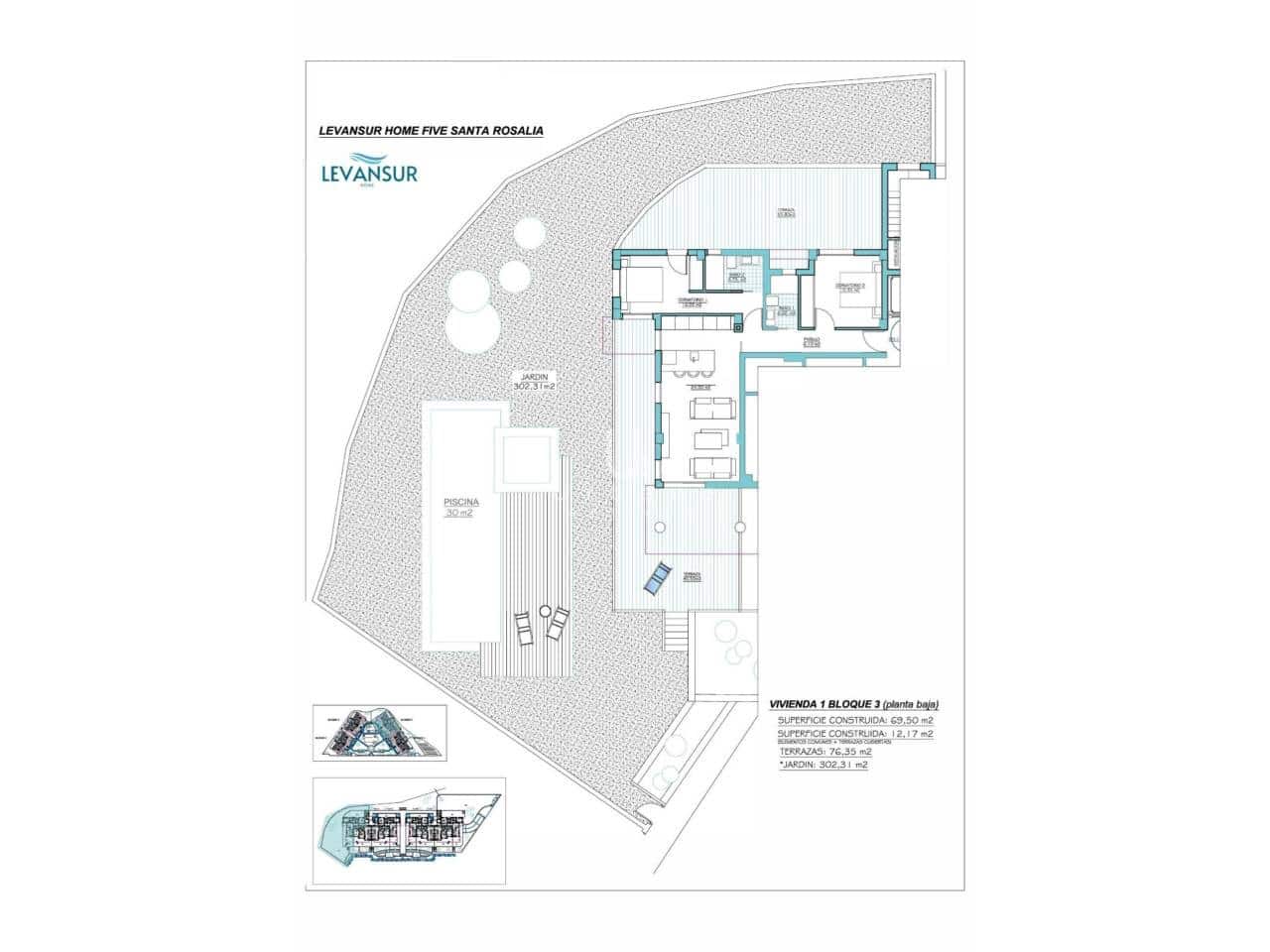 2 chambre Appartement à vendre à Los Alcazares avec piscine garage - 399 000 € (Ref: 9875604)