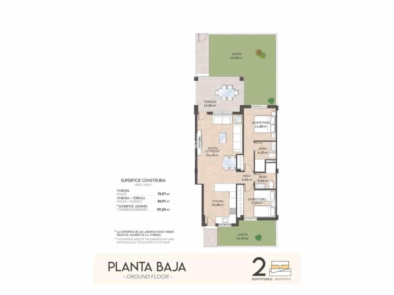 2 soveværelse Villa til salg i San Miguel de Salinas med swimmingpool garage - € 243.800 (Ref: 9877723)