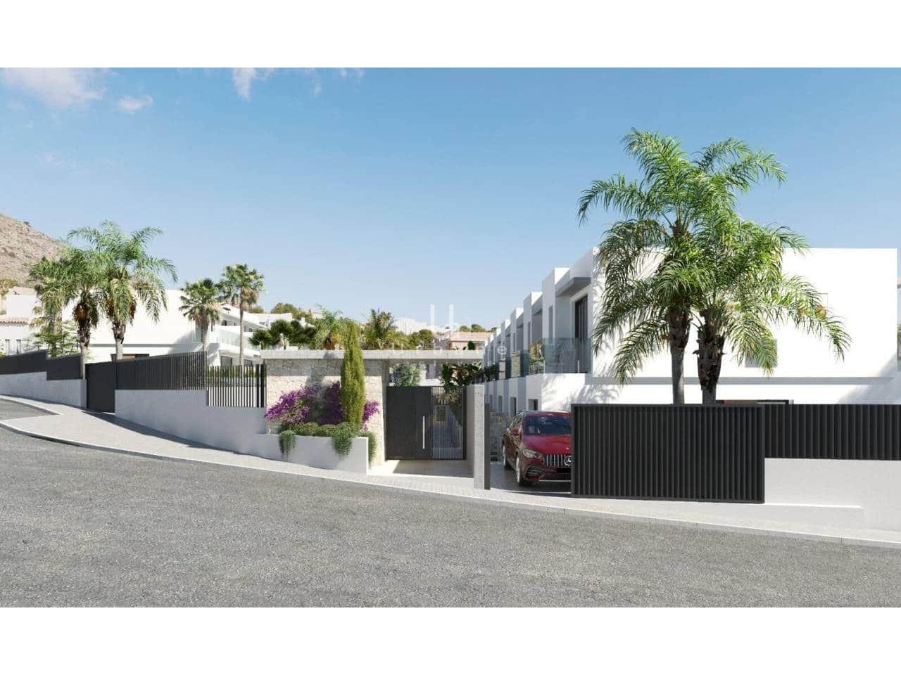 3 slaapkamer Rijtjeshuis te koop in Finestrat met zwembad garage - € 535.000 (Ref: 9877724)