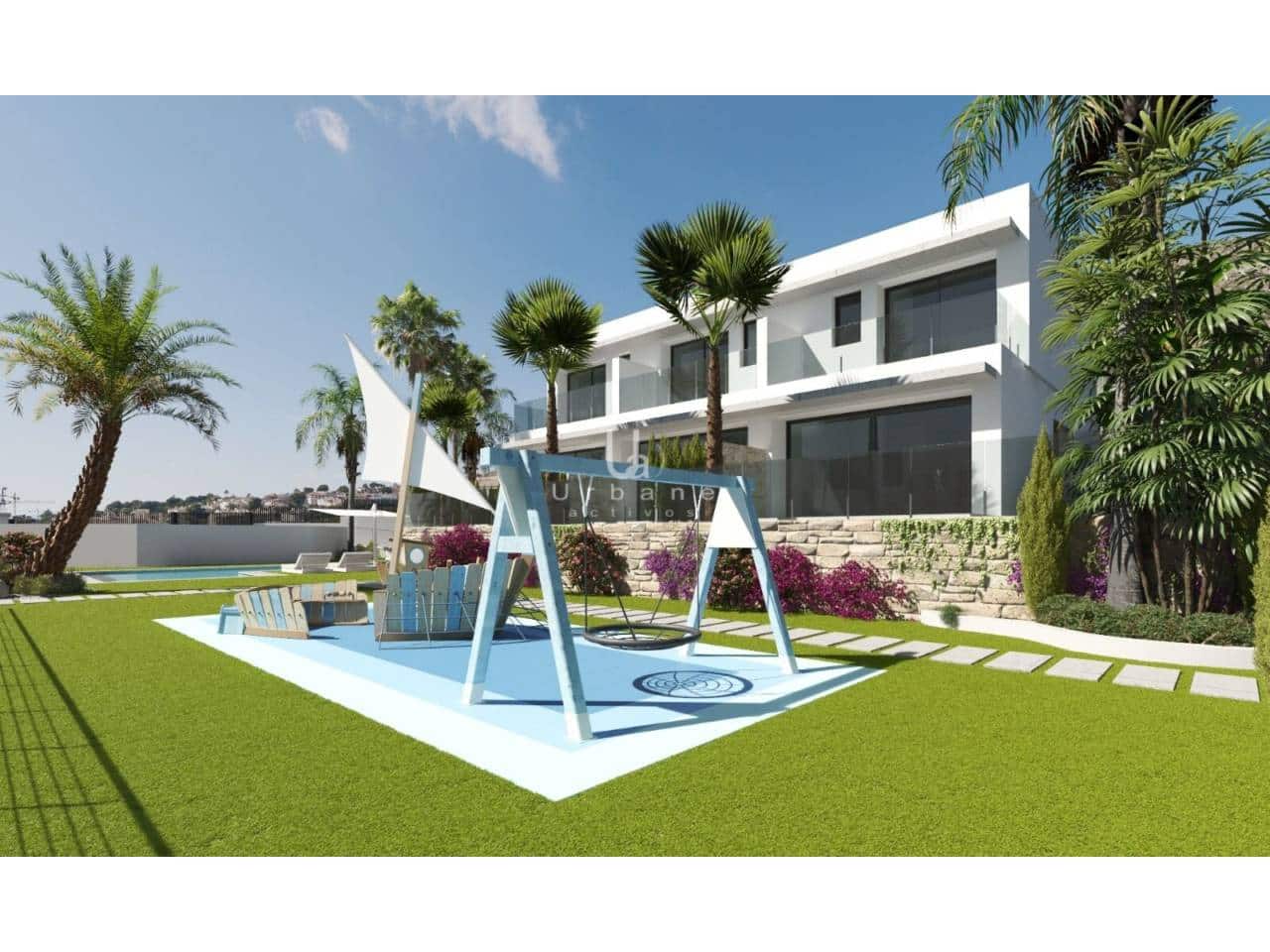 3 slaapkamer Rijtjeshuis te koop in Finestrat met zwembad garage - € 535.000 (Ref: 9877724)