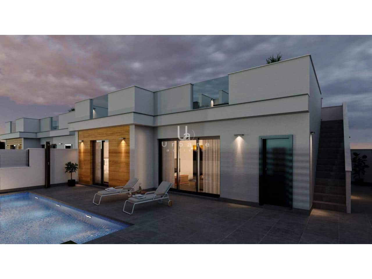 2 soverom Villa til salgs i La Torre Golf Resort med svømmebasseng garasje - € 311 900 (Ref: 9877726)