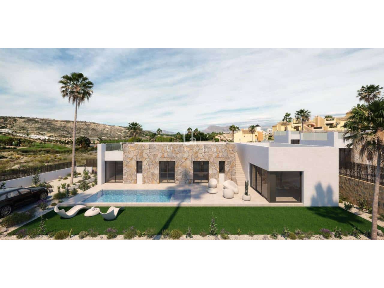 3 bedroom Villa for sale in Algorfa with pool garage - € 579,000 (Ref: 9880414)