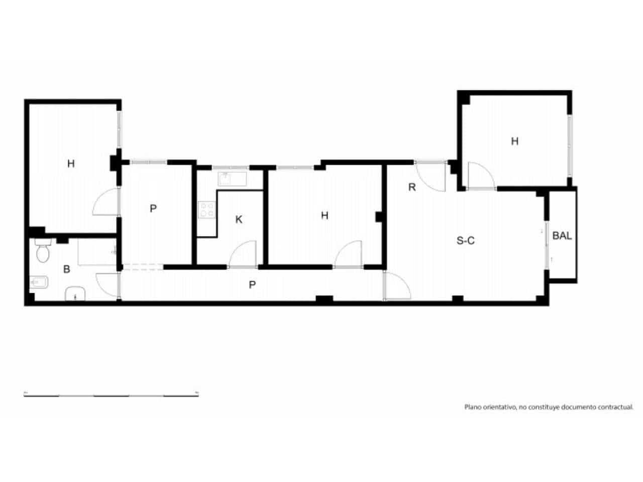 3 soverom Leilighet til salgs i Valencia by - € 302 500 (Ref: 9880430)