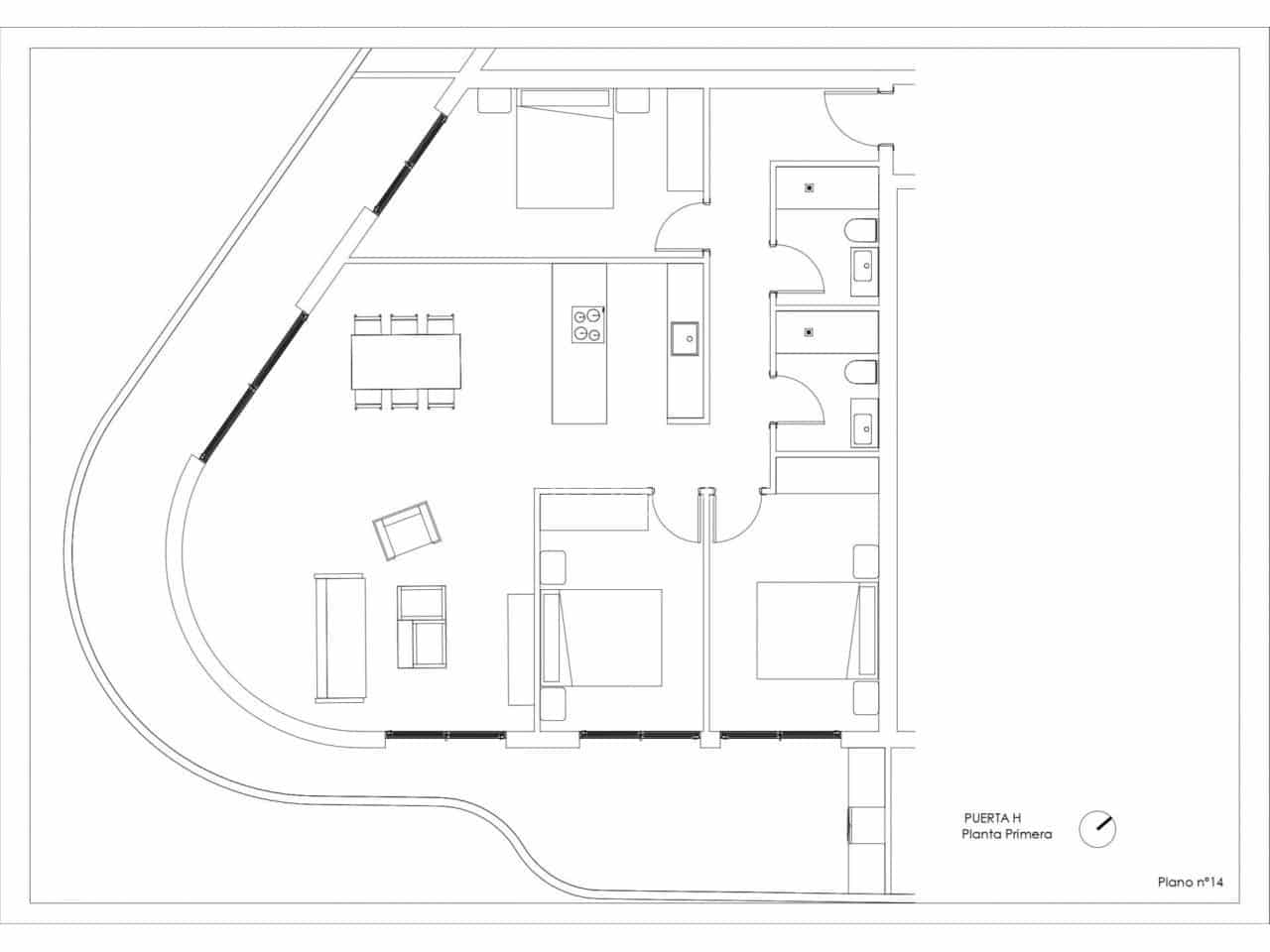Apartamento de 3 habitaciones en Calpe / Calp en venta con piscina garaje - 379.000 € (Ref: 9883909)