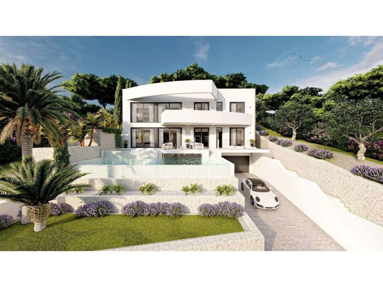 4 sovrum Villa till salu i Altea med pool garage - 2 090 000 € (Ref: 9883914)