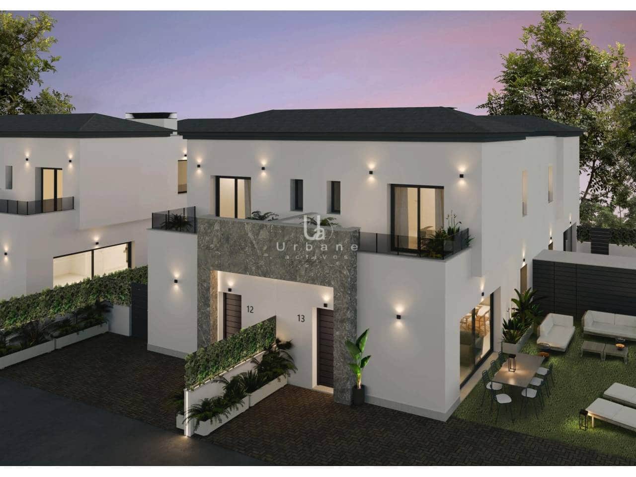 3 sypialnia Dom blizniak na sprzedaż w Gran Alacant z basenem garażem - 410 000 € (Ref: 9891513)
