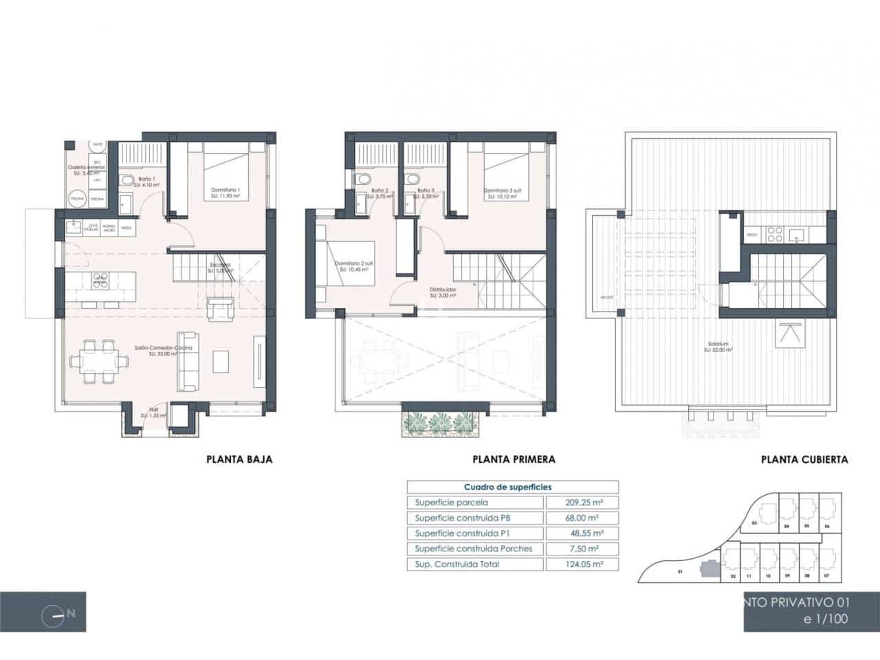 5 makuuhuone Huvila myytävänä paikassa Los Montesinos - 780 000 € (Ref: 9898600)