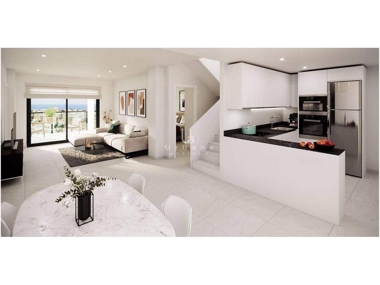 3 slaapkamer Penthouse te koop in Torrevieja met zwembad garage - € 540.000 (Ref: 9974521)